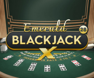 Blackjack X 28 - Emerald